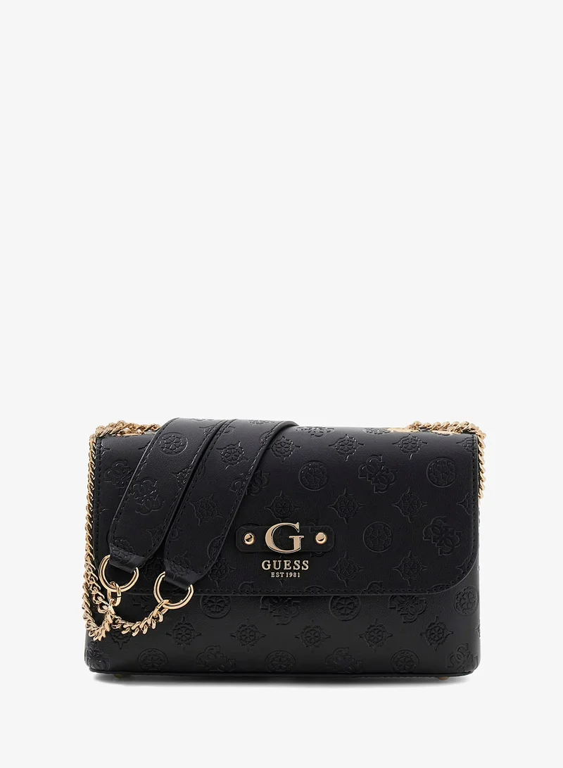 GUESS Dita Convertible Flap Over Crossbody Bag